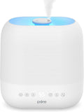 Pure Enrichment HUME Sense Warm & Cool Mist Top-Fill Humidifier, 2-Gal Tank, Up to 4.5 Days, Auto Humidity Sensor, 3 Mist Levels, Night Light, Aromatherapy, Sleep Mode & Auto Shut-Off by PureEnrichment