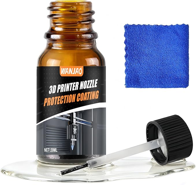 20ml 3D Printer Nozzle Protection Coating, 3D Printer Nozzle Cleaner High by Unknown
