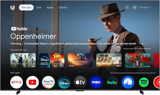TCL 98 Inch Class QM6K Series | Mini LED QLED 4K HDR | 98QM6K, Latest Model | 120HZ-144HZ High Brightness Smart Google TV Dolby Atmos Onkyo Audio | Voice Remote Alexa Gaming Streaming Television - Image 19
