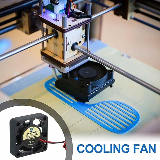 MECCANIXITY 4010 Fan 40mm x 10mm 1-3/5 Inch 12V Small Plastic Cooling Fan 2 Pin - Image 5