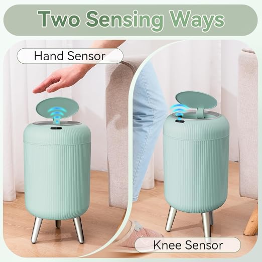 Automatic Motion Sensor Bathroom Trash Can Touchless, 3 Gallon/11L Smart - Image 4