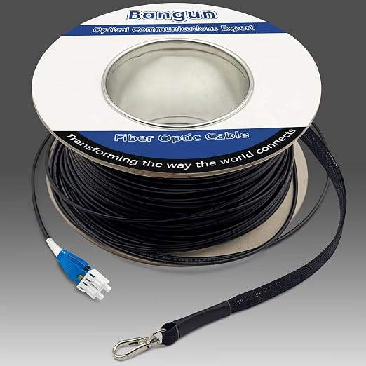 50 Meters Uniboot LC to LC Outdoor Armored Fiber Patch Cable by Bangun