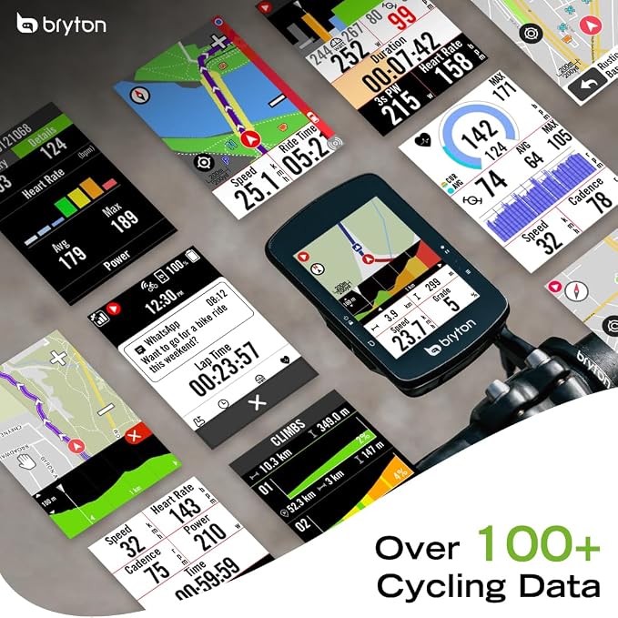 Bryton Rider S510 2.8 Inch Color LCD Touchscreen GPS Bike/Cycling Computer - Image 5