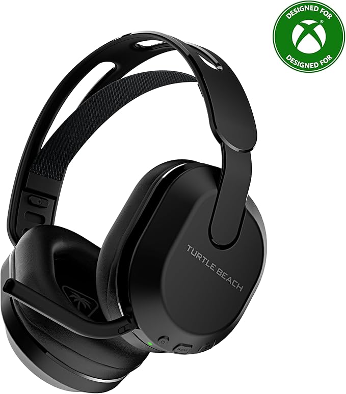 Turtle Beach Stealth 500 Wireless Multiplatform Gaming Headset for Xbox, PC | Xbox Series X|S, Xbox One, Bluetooth, 40mm Drivers, Rechargeable 40-Hr Battery, Flip-to-Mute Mic, Memory Foam Cushions, Black by Unknown