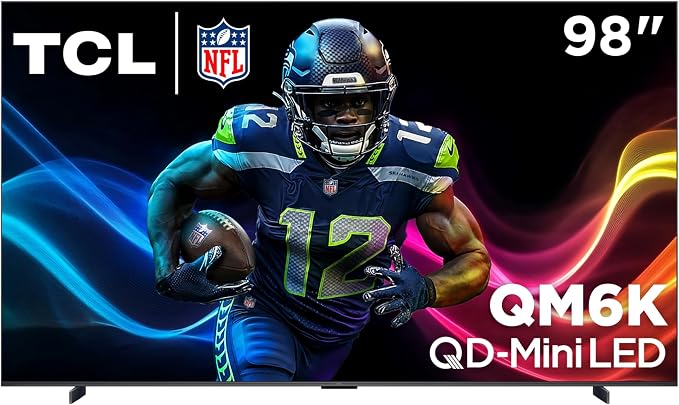 TCL 98 Inch Class QM6K Series | Mini LED QLED 4K HDR | 98QM6K, Latest Model | 120HZ-144HZ High Brightness Smart Google TV Dolby Atmos Onkyo Audio | Voice Remote Alexa Gaming Streaming Television - Image 20