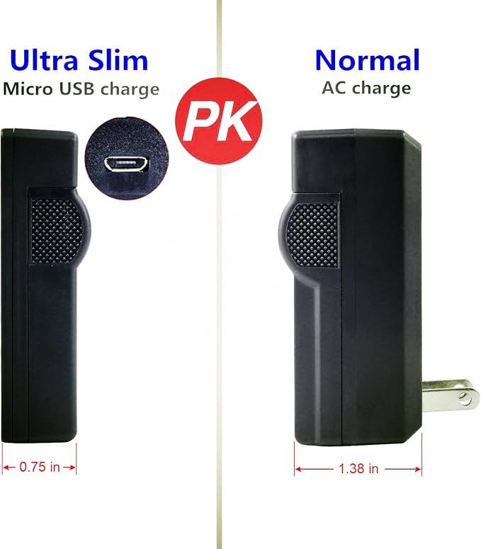 Kastar Battery & Slim USB Charger - Image 3
