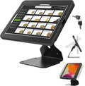 iPad POS Stand for Desk Heavy Metal Flip Lockable Rotate Swivel for iPad 10th by Beelta