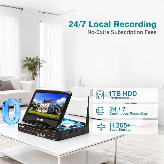 Wireless Security Camera System 16CH Expandable - Image 4