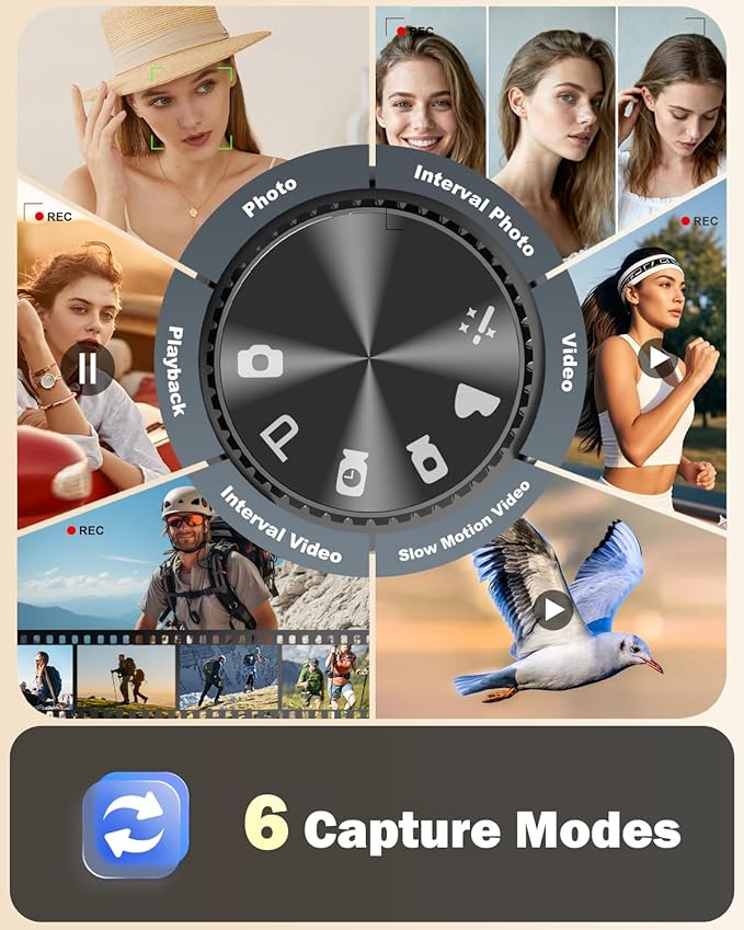 NBD 8K Digital Cameras for Photography, 64MP Camara Fotograficas, Travel - Image 3