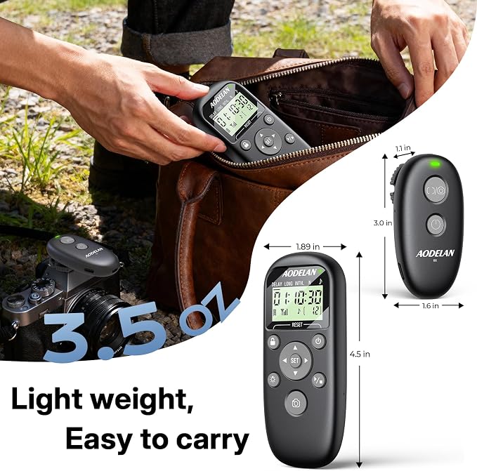 for Nikon Camera Rechargeable Remote Shutter Release - Image 6