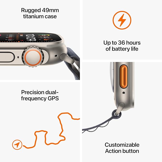 Apple Watch Ultra 2 Rugged Titanium Case - Image 5