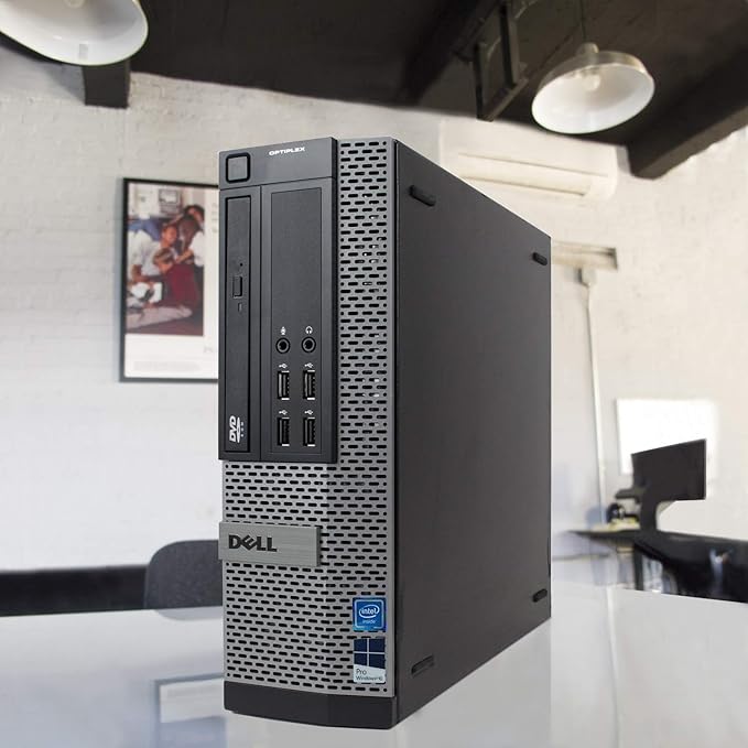 Dell Optiplex 7010 Desktop Computer - Intel Core i7 Up to 3.8GHz Max Turbo Frequency, 16GB DDR3, New 1TB SSD, WiFi, USB 3.0, DVDRW, 2X Display Port, Windows 11 Pro (Renewed) - Image 2