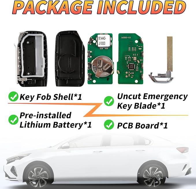 Fit for Kia K900 Smart Key Fob 433MHz 47 Chip 3+1 Buttons Keyless Entry Remote - Image 4
