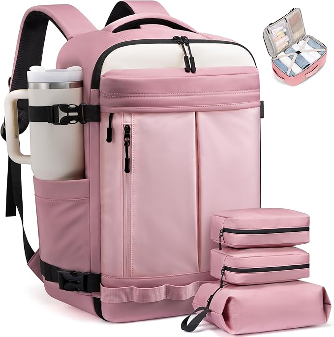 LOVEVOOK 50L Travel Backpack for Women, Airline Approved Carry On Luggage by LOVEVOOK