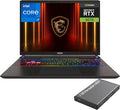 msi Katana 15 HX Gaming Laptop, Intel i7-14650HX, NVIDIA Geforce RTX 5070 | 15.6" QHD 165Hz Display, 16GB DDR5 RAM, 1TB SSD, Wi-Fi 6E, RGB Backlit, Cooler Boost 5, Win 11 Home, w/1TB Portable HDD by Unknown