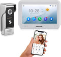 Wireless WiFi Video Doorbell Intercom System, 1080P Video Door Camera by AMOCAM