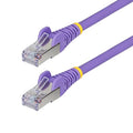StarTech.com 50ft Purple CAT6a Ethernet Cable, Snagless RJ45, 100W PoE++ by StarTech
