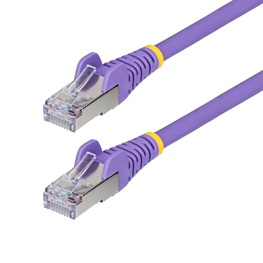 StarTech.com 6ft Purple CAT6a Ethernet Cable, Snagless RJ45, 100W PoE++ by StarTech