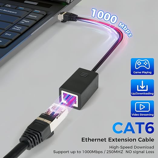 Cat 6 Ethernet Extension Cable 10 Pack，Multiple - Image 3
