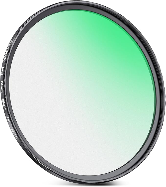 NEEWER 55mm Black Diffusion 1/8 Filter - Image 9
