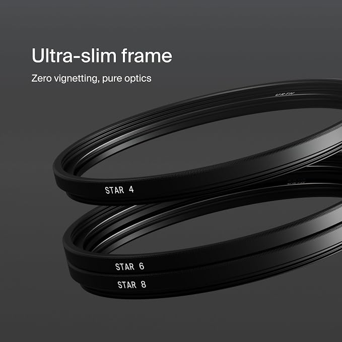 Urth 58mm 3-in-1 Star Lens Filter Kit — 4, 8 Point Starburst Effects - Image 4