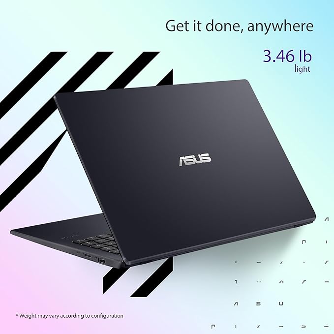 ASUS 15.6” Vivobook Go Slim Laptop, Thin & Portable for Student Study, Intel Dual Core N4500, 4GB RAM, 128GB SSD, Windows 11, Star Black, L510KA-ES04 - Image 6