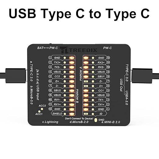 Treedix USB Cable Tester USB Cable Checker Data Wire Fast Detection - Image 6
