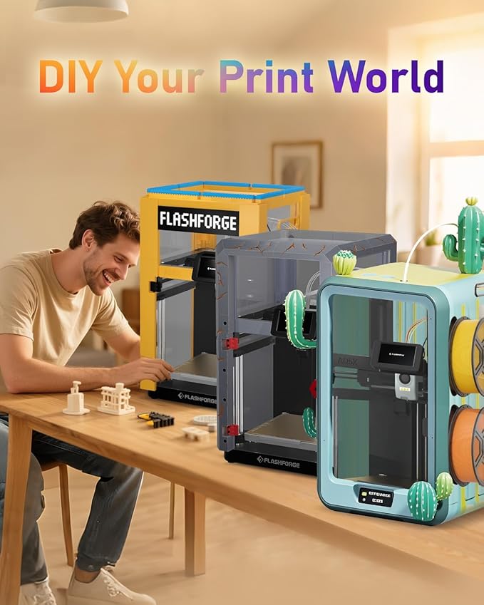 FLASHFORGE AD5X Enclosure Kit, DIY Colors & Style, Optimized Design, Suitable - Image 3