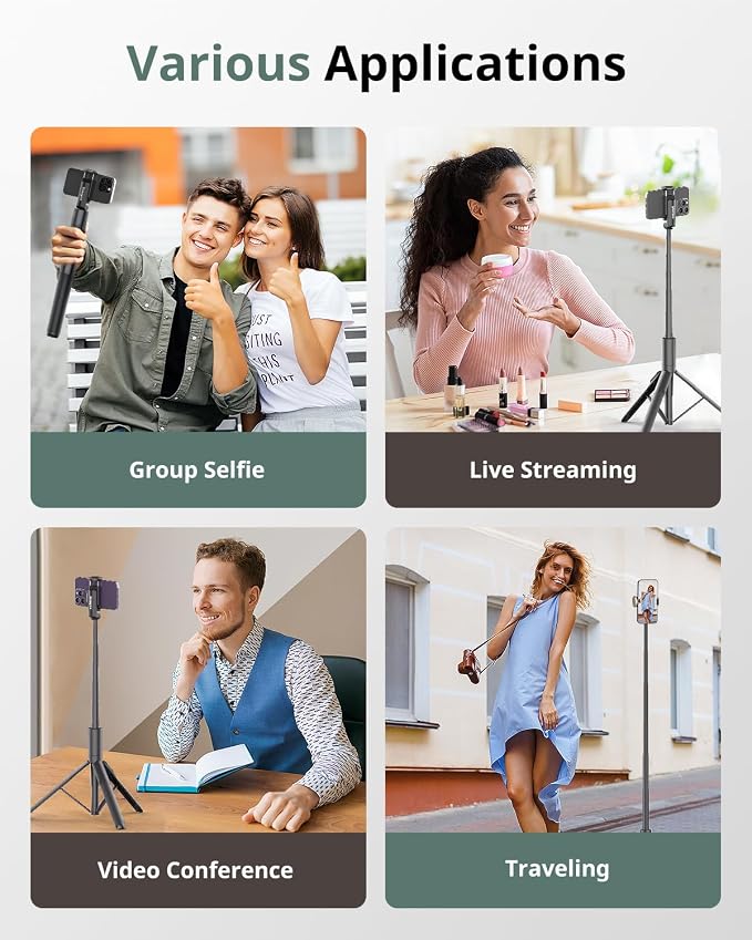 Sensyne 60" Phone Tripod - Image 2