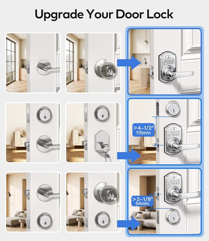 TEEHO TE019 Smart Keypad Door Lock - Image 9