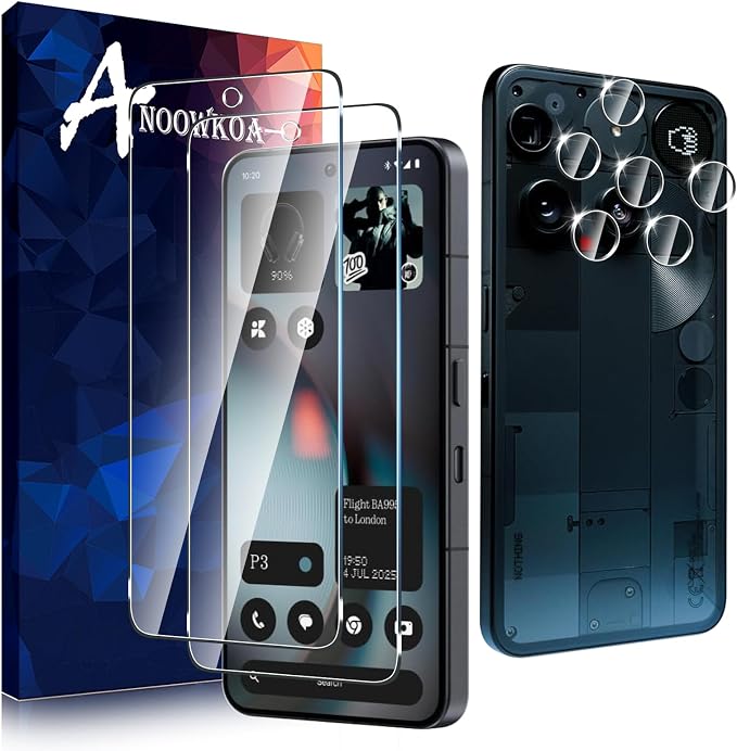 Anoowkoa 2 Pack for Nothing Phone 3 2025 Screen Protector（Not Nothing Phone by Anoowkoa