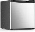 Electactic 1.7 Cu.ft Mini Fridge, Compact Refrigerator, Single Reversible Door, Ultra Quiet, Energy Efficient for Office, Dorm, Bedroom, Apartment, Silver by Electactic