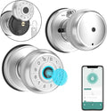 BIWIBON 4-in-1 Smart Door Knob, Fingerprint Door Knob by BIWIBON