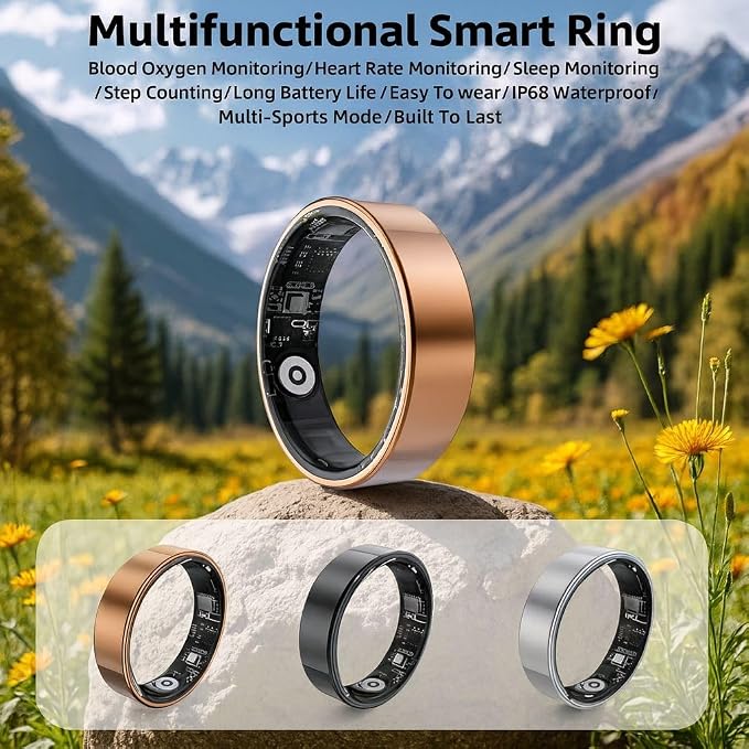 ALZEN Smart Ring – Titanium Waterproof Ring - Image 3