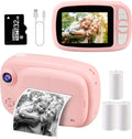 Kids Instant Camera, Mijiaowatch 12MP/1080P Kids Digital Print Camera, 3.5 Inch by mijiaowatch