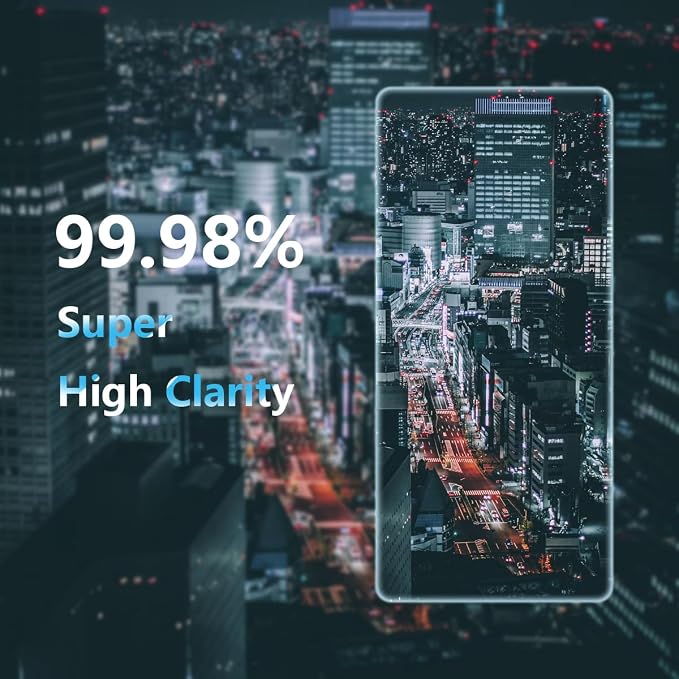 2 Pack Compatible with OnePlus 8 Pro screen protector Tempered Glass, 9H - Image 5