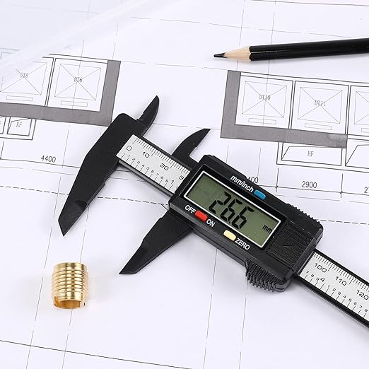 Electronic Digital Calipers, inch and Millimeter Conversion, LCD Screen - Image 4
