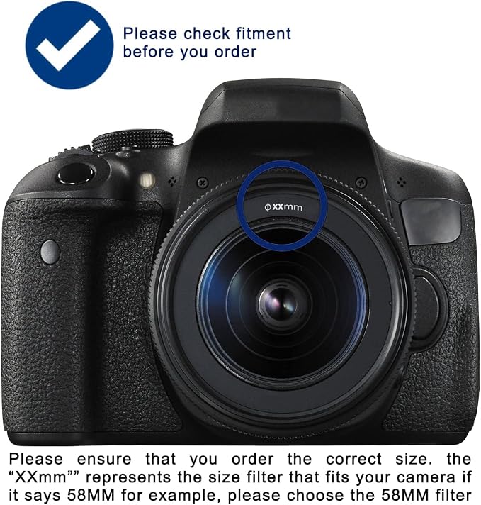 58MM Lens Filter Kit Bundle Pro - Image 2