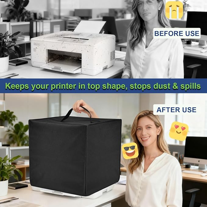 Printer Cover for HP Envy 6555e Wireless All-in-One Color Inkjet Printer - Image 4