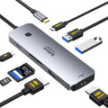 Selore USB C Docking Station Dual HDMI Monitor, USB C to Dual HDMI Adapter by SeloreS-Global