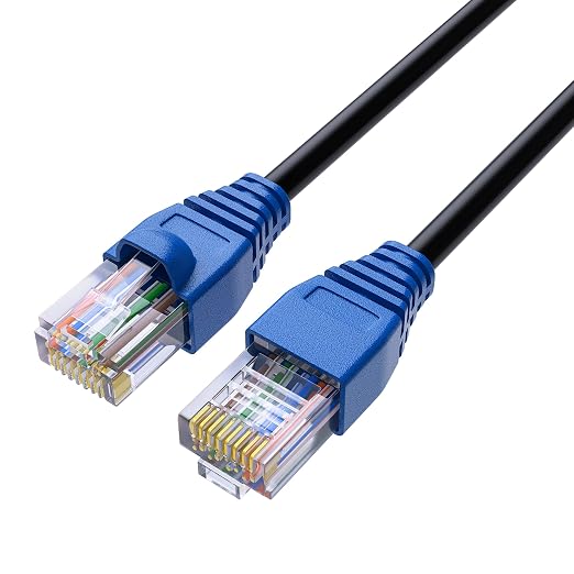 Cat5e Outdoor Ethernet Cable 35 Feet, Cat 5e Heavy Duty Internet Network LAN - Image 7