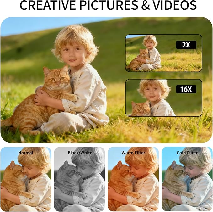 Digital Camera for Kids & Beginners, 4K Digital Camera - Image 5