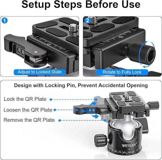 WEYLLAN EH36L Lever Ball Head - Image 4