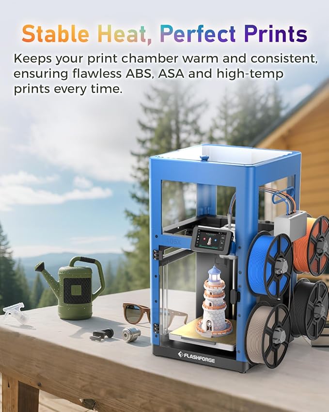 FLASHFORGE AD5X Enclosure Kit, DIY Colors & Style, Optimized Design, Suitable - Image 4