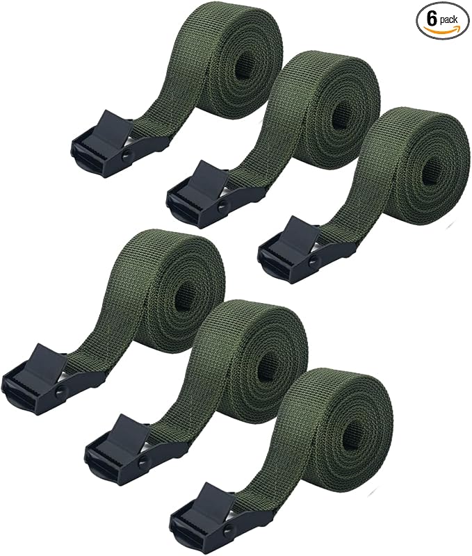 Trail Camera Strap Adjustable Long Outdoor Equipment Straps 6.5FT 6 Pack by VRBELNI+