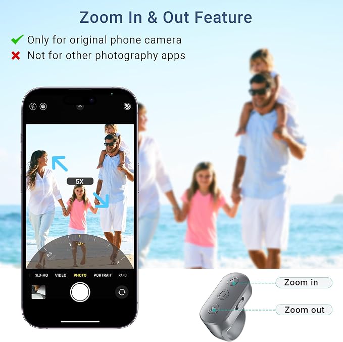 Phone Camera Remote Control for iPhone Android iPad - Image 3