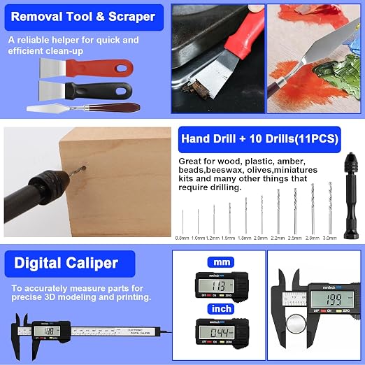 158 PCS 3D Printing Tool Kit, 3D Printing Accessories - Image 4