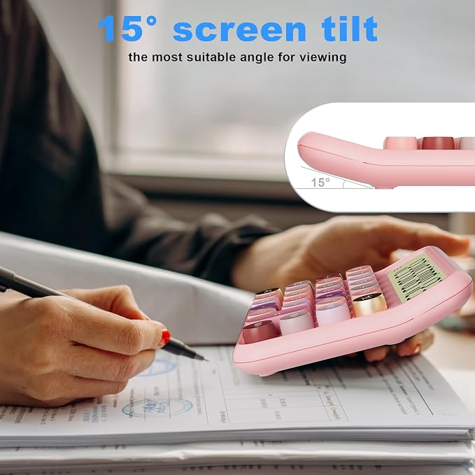 DECKLIT Battery Desk Calculator - Image 5