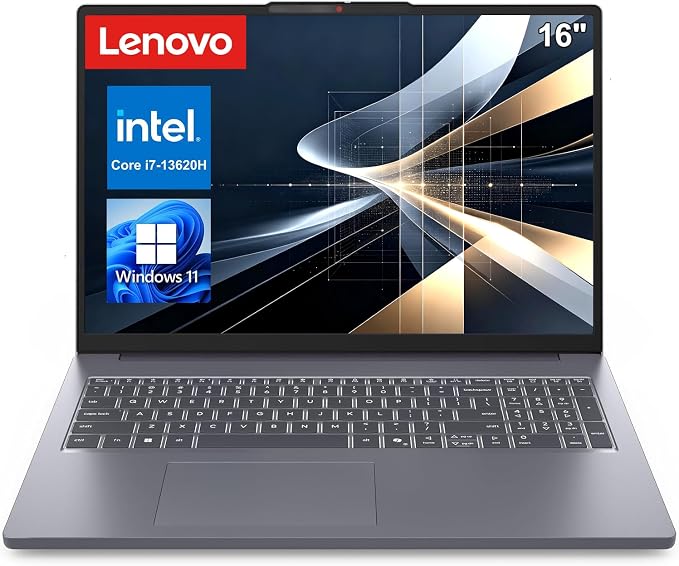 Lenovo 16" Premium Laptop, i7-13620H, 24GB DDR5 1TB SSD | High-Compute H-Series CPU, Windows 11, For Ultimate Power Business Multitaskers, 2026 Edition by LENOVO