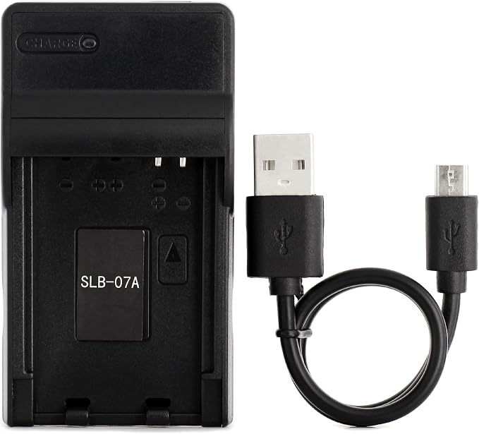 SLB-07A USB Charger for Samsung PL150, TL90 Camera and More by Unknown